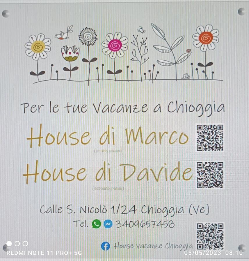Ferienwohnung Chioggia House Di Davide Exterior foto